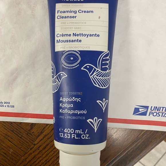 Korres Greek Yoghurt Foaming Cream Cleanser 13.5 fl oz - Picture 3 of 7